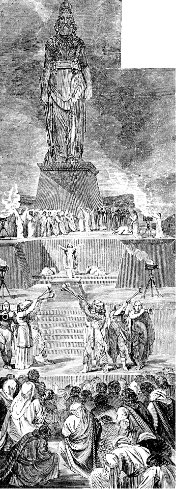 112 Daniel 03 King Nebuchadnezzar makes a golden image