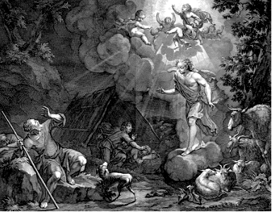 04 Luke 02 v10 The Annunciation of the Birth of Jesus to the Shepherds