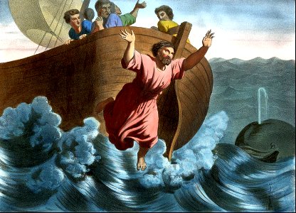 31 Jonah is thrown overboard