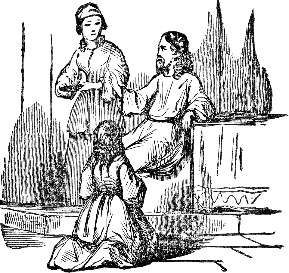 21 Mary sits at Christs feet