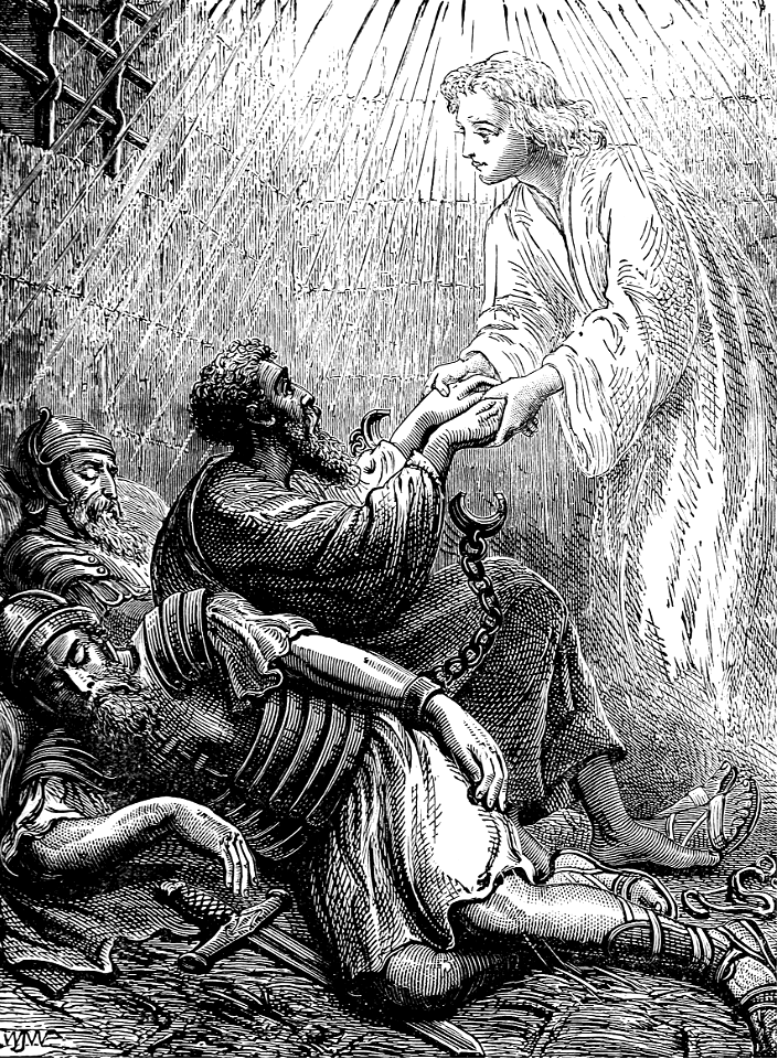 16 Peter rescued from Prison by an Angel