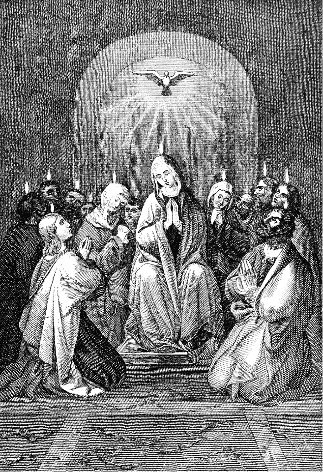 22 Acts 02 v1-3 - Descent of the Spirit on Pentecost
