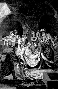 58 Matthew 27 v60 Christ is laid in the Tomb