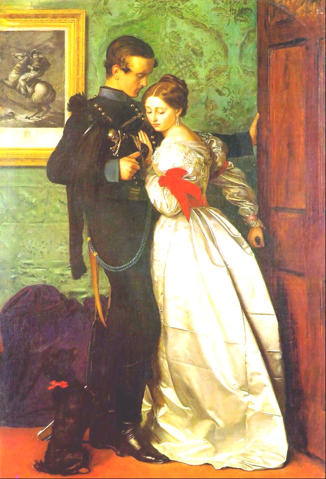 The Black Brunswicker - John Everett Millais