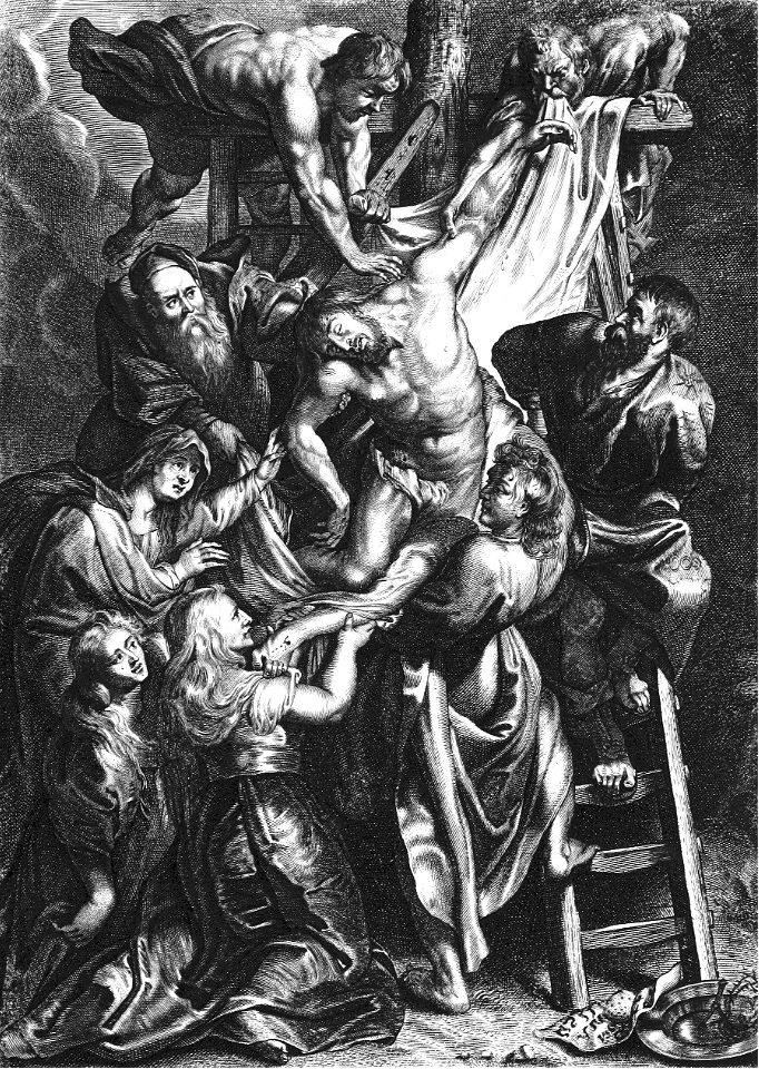 35 The Body of Jesus is removed from the Cross