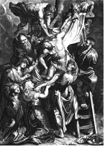35 The Body of Jesus is removed from the Cross