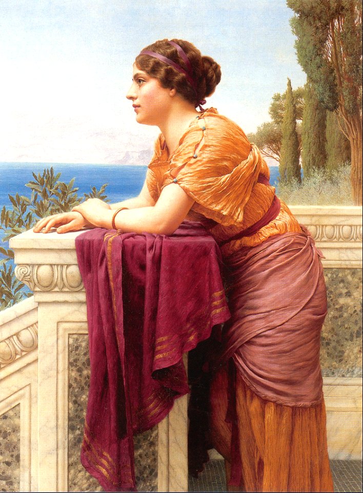The belvedere - John William Godward