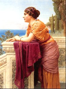 The belvedere - John William Godward