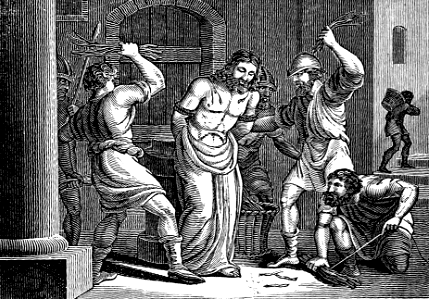 18 Matthew 27 v26 Jesus is Scourged
