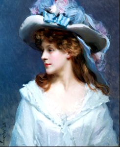 Woman in white - Raimundo de Madrazo y Garreta