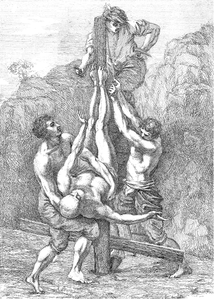199 The Martyrdom of Peter (Reni 18th c)
