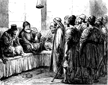 43 Before Caiaphas and the Council
