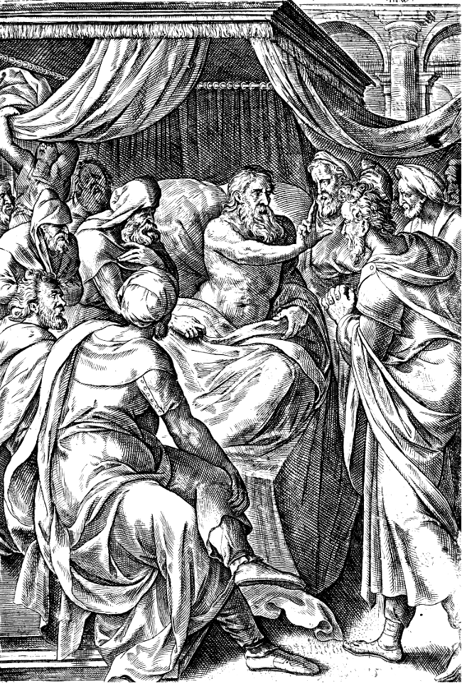 08 Jacob Prophesying about His Twelve Sons