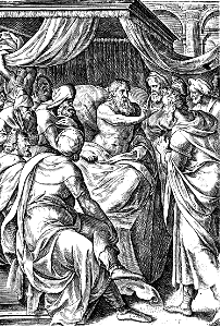 08 Jacob Prophesying about His Twelve Sons