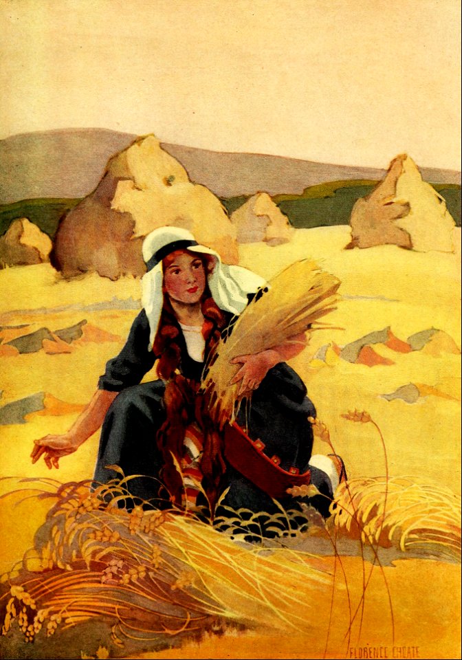 10 Ruth gleaning in the Fields (color)