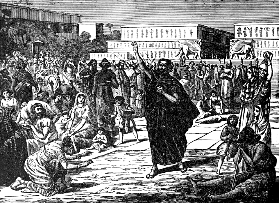 106 Jonah 03 v04 Jonah preaches in Nineveh