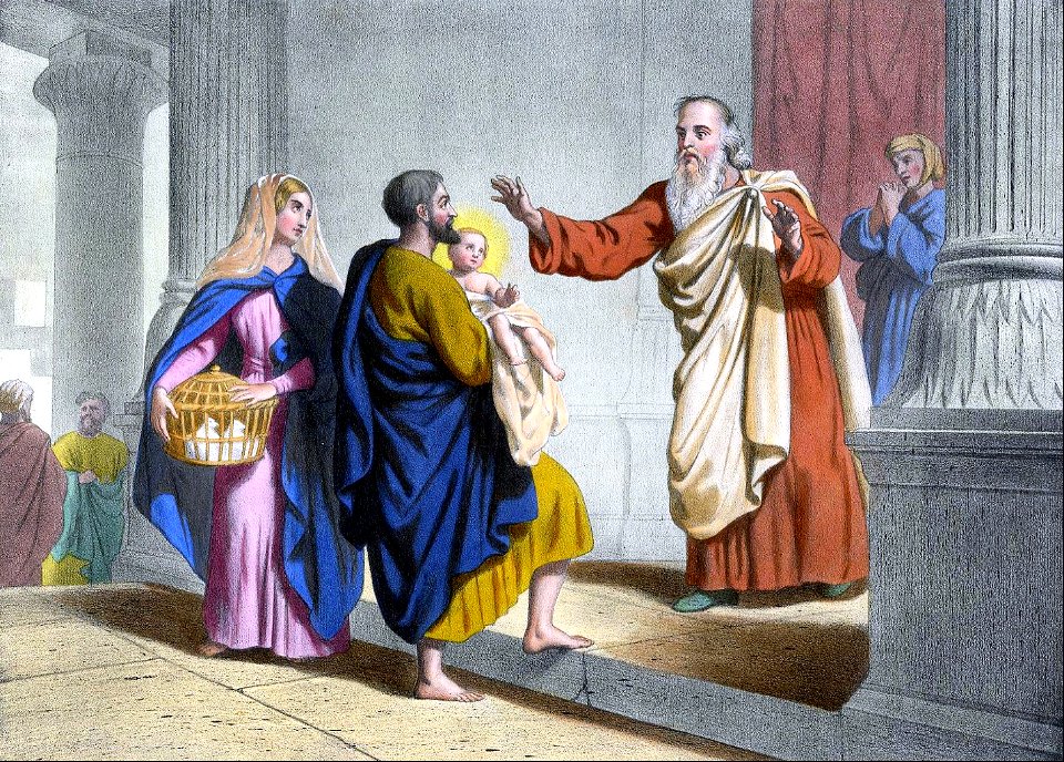 06 Simeon and Anna see Christ in the Presentation in the Temple