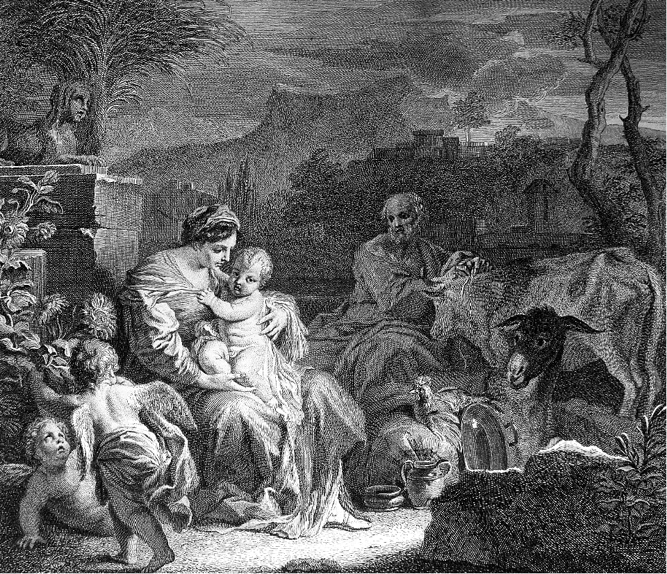 20 Matthew 02 v14 Rest on the Flight into Egypt (Solimena)