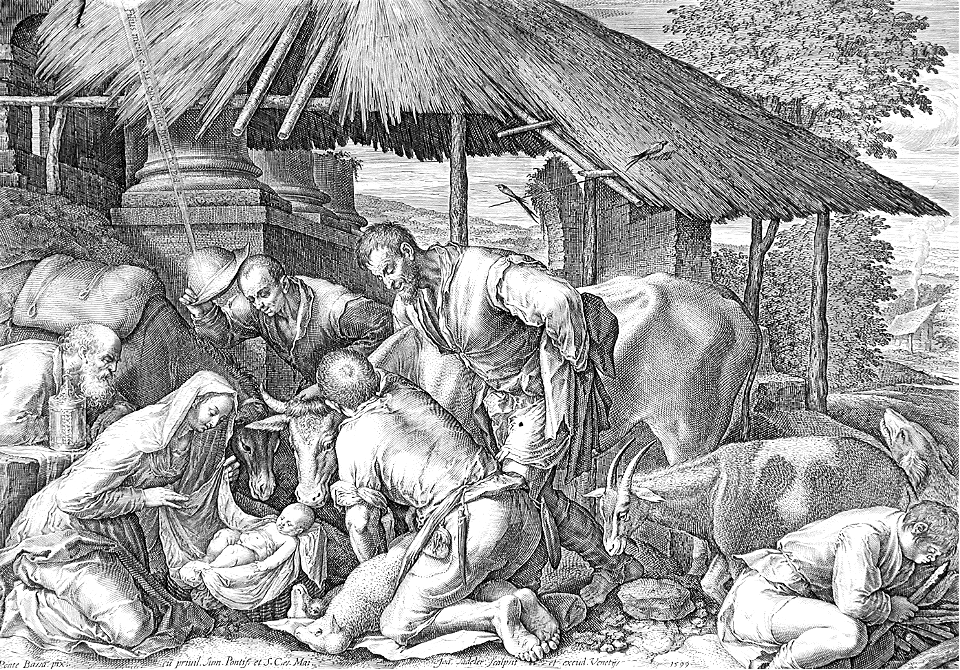 020 Adoration of the Shepherds (Sadeler I 1599)