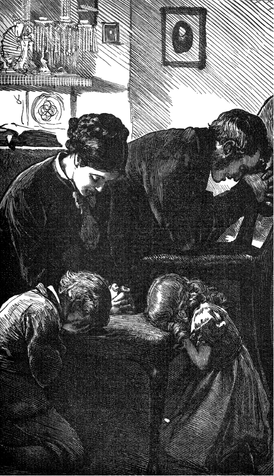 The Family Altar - Family Praying together