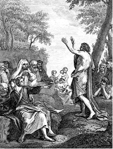07 Matthew 03 v02 John the Baptist preaching in the Wilderness