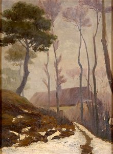 George W Picknell A winter day