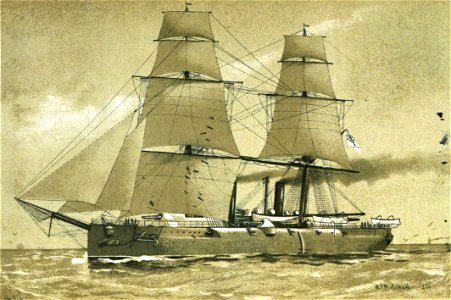 HMS Imperieuse - Brassey's Naval Annual 1886