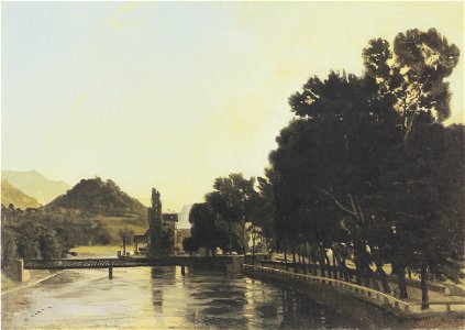 Hodler - Ein Morgen bei Interlaken - 1875