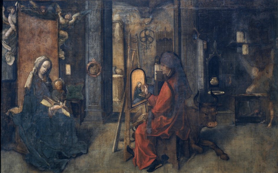 Jan de Beer - St Luke Painting the Virgin and Child