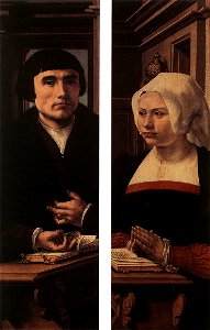 Jan Gossaert - Wings of a Triptych - WGA09782