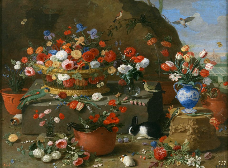 Jan van Kessel the Elder - Flower still life