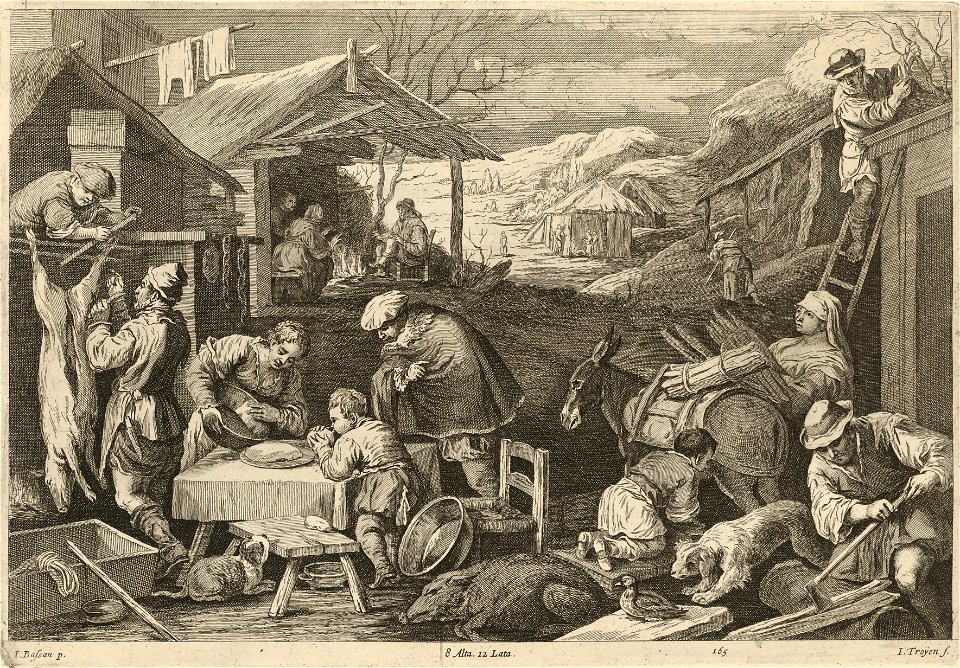 Jan van Troyen after Bassano SVK-SNG.G 11965-166