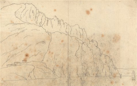 John Robert Cozens - Coast of Genoa - Google Art Project