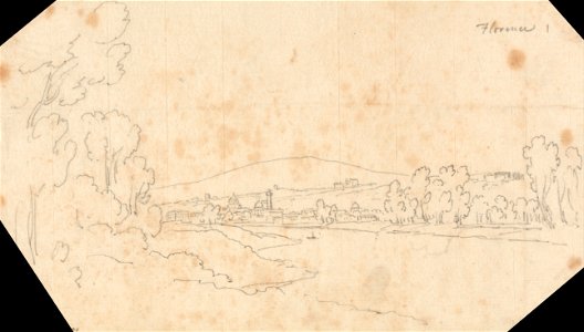 John Robert Cozens - Florence - Google Art Project