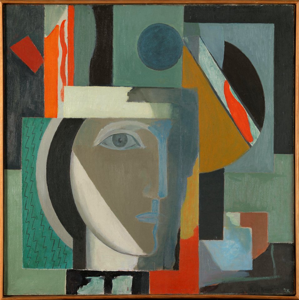 Ragnhild Kaarbø - Composition with a Head - NG.M.04221 - National Museum of Art, Architecture and Design