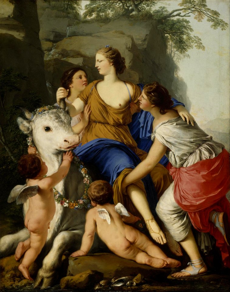Laurent de La Hyre - The Rape of Europa - Google Art Project