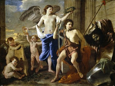 Le Triomphe de David 1630 Madrid, musée du Prado