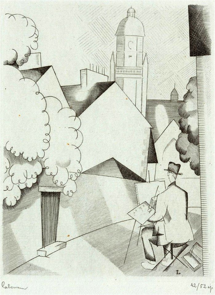 Le-paysagiste-1922-1923
