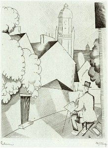 Le-paysagiste-1922-1923