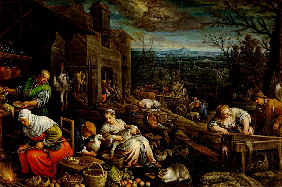 Leandro da Ponte, gen. Leandro Bassano - November - GG 4297 - Kunsthistorisches Museum