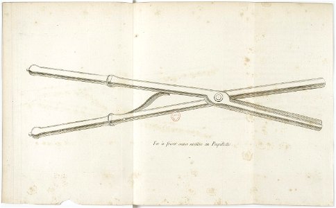 Legros de Rumigny, Lockenstab