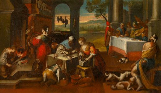 Leandro Bassano – autor predlohy - Kuchyňa - O 463 - Slovak National Gallery