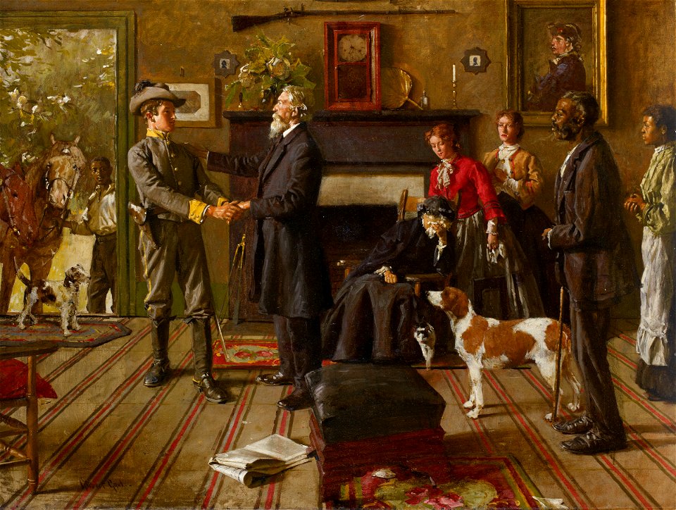 Leaving Home by William Gilbert Gaul