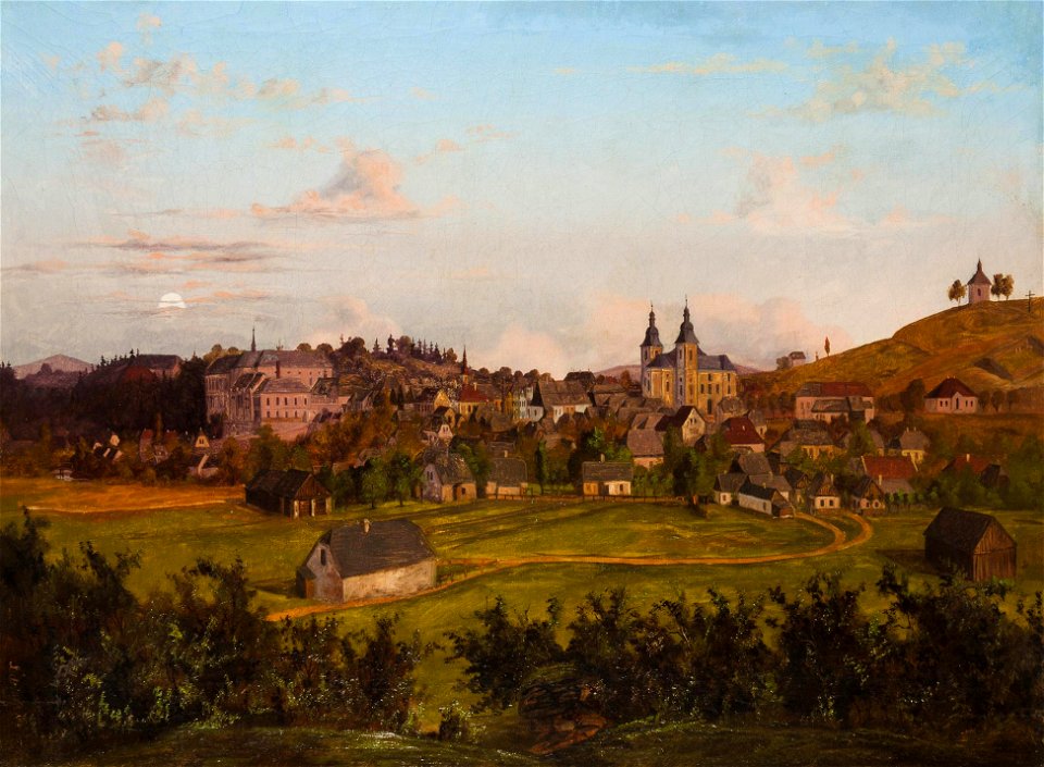 Ledvinka Blick auf Zamberk