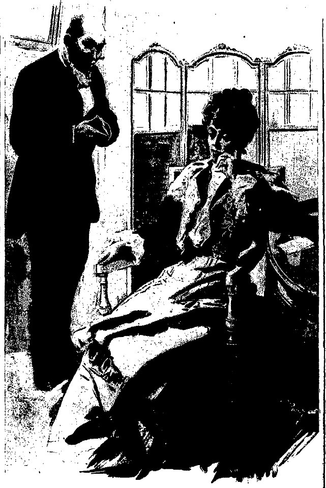 Leblanc - Arsène Lupin contre Herlock Sholmès (La Dame blonde suivi de La Lampe juive), paru dans Je sais tout, 1906-1907 (page 46 crop)