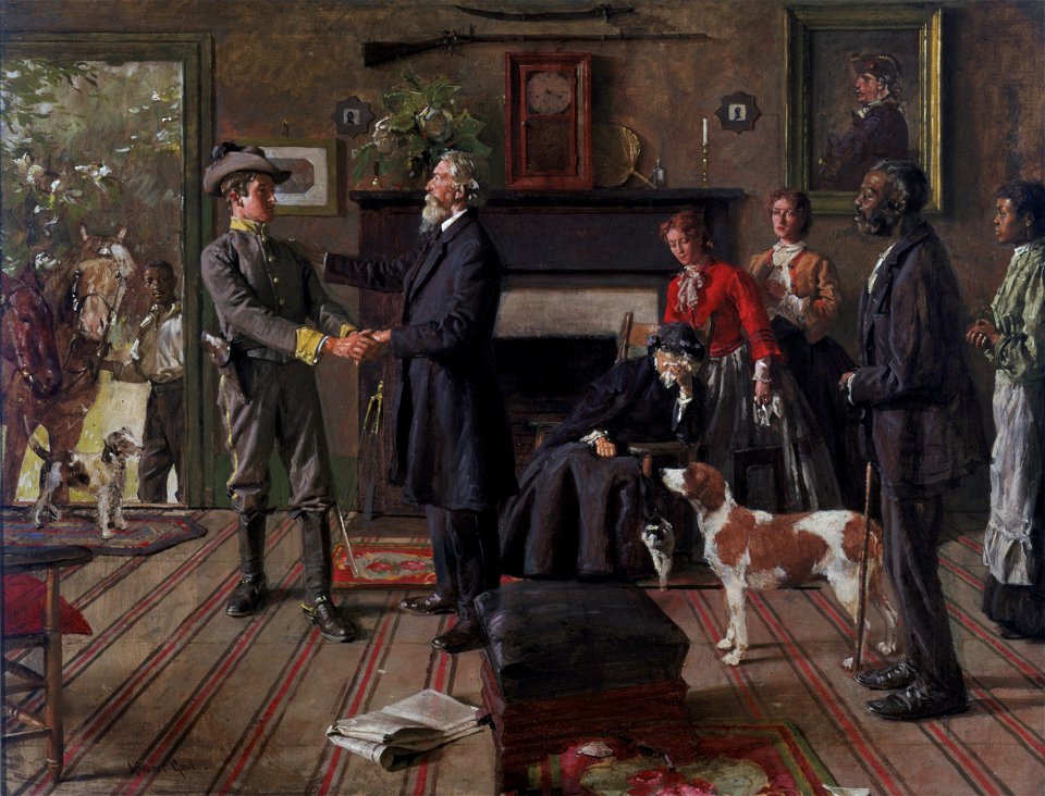 Leaving Home, by William Gilbert Gaul