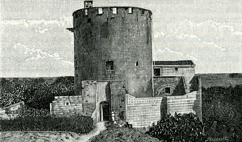 Lecce torre di Belloluogo xilografia di Richard Brend'amour