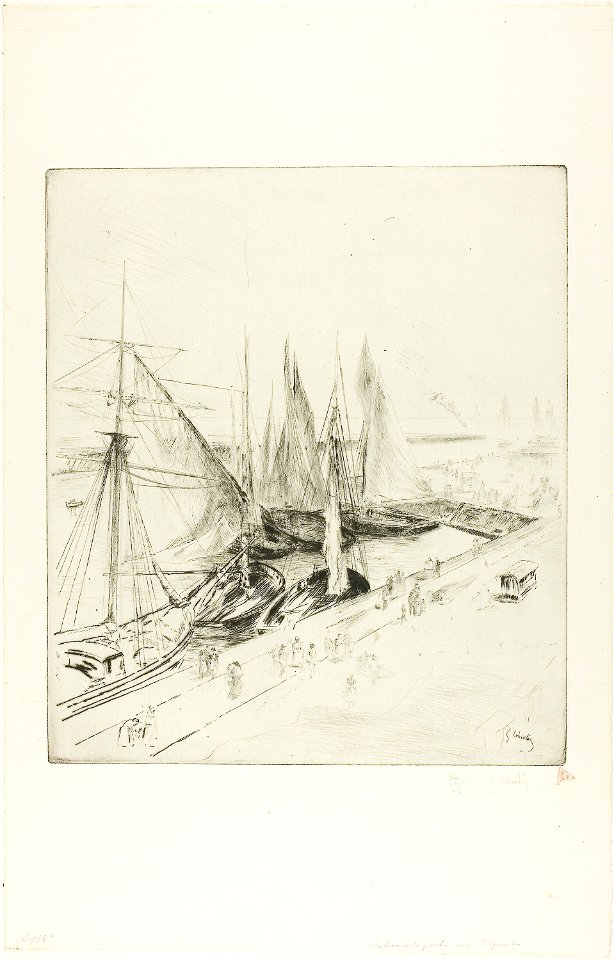 Leheutre - Fishing Boats of Tréport, 1927.3961