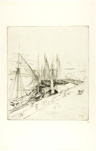 Leheutre - Fishing Boats of Tréport, 1927.3961
