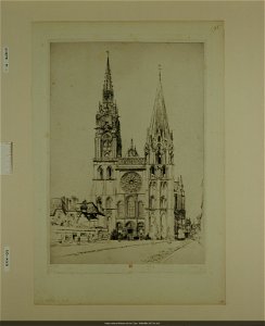 Leheutre - Cathédrale de Chartres, NUM Mfilm 347 (10, 413)